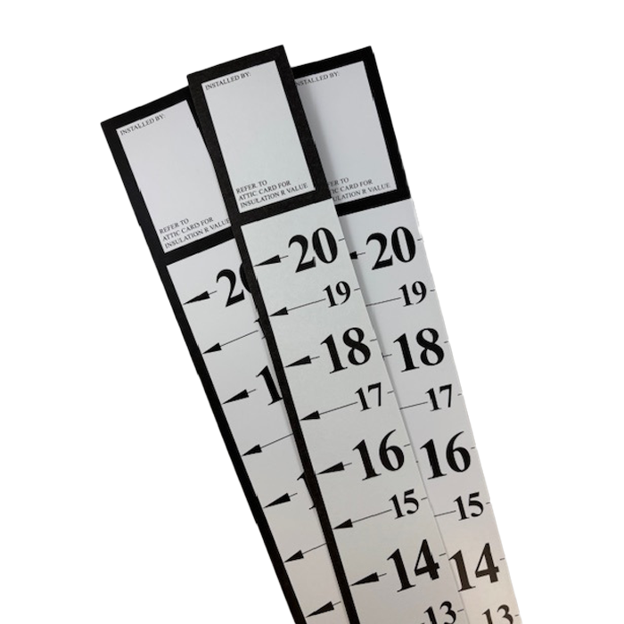 Attic Measuring Rulers - 20